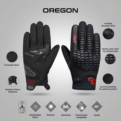 Oregon - Ultra Light Adventure Touring Gloves