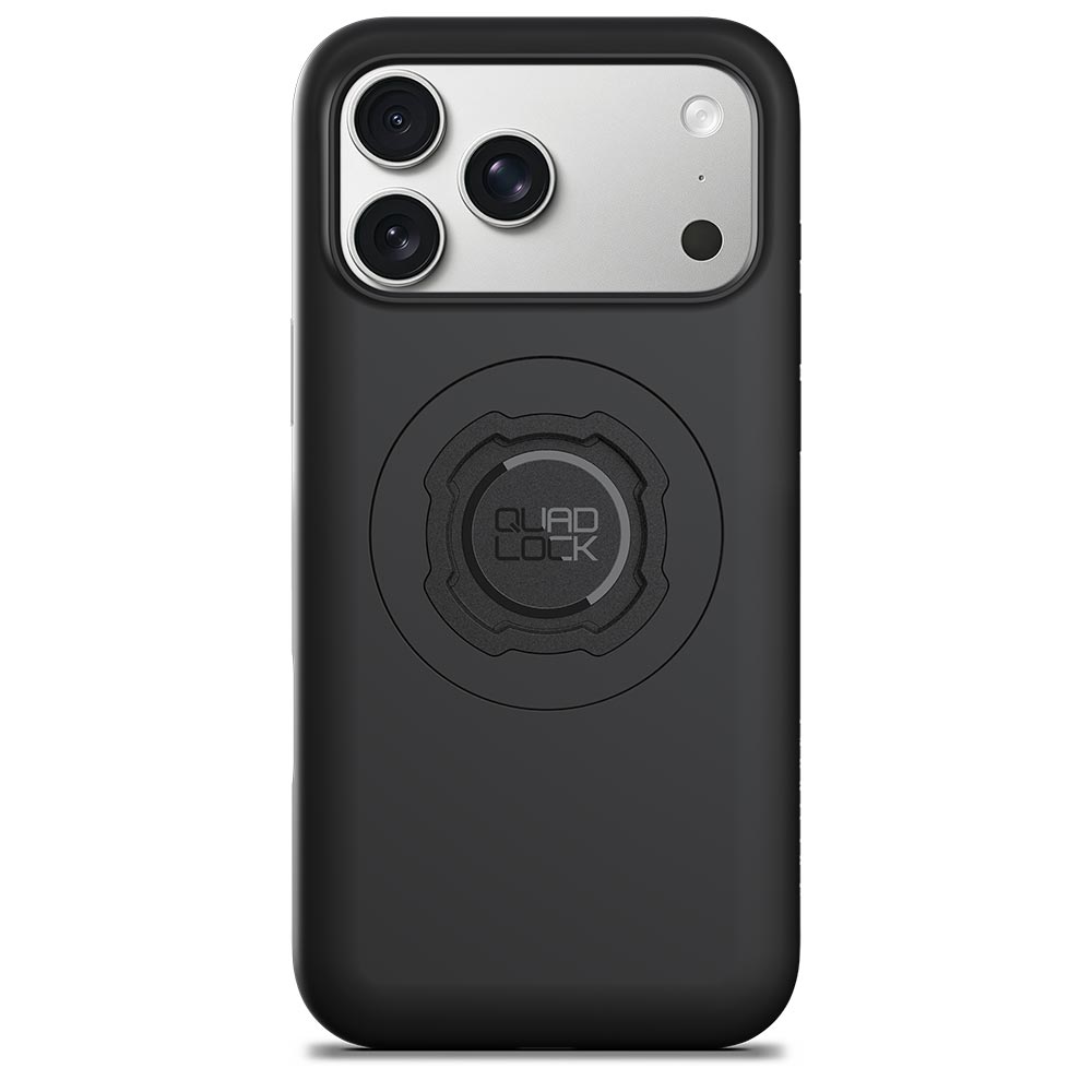 Black MAG case for iPhone 17 Pro Max, with Mag attachment ring and camera cutouts