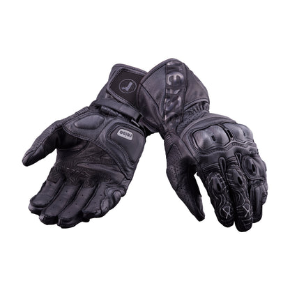 Rhodes - Full Gauntlet Touring Gloves (Black)