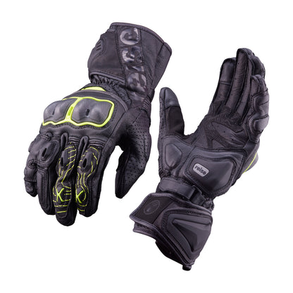 Rhodes - Full Gauntlet Touring Gloves (Green)