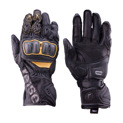 Rhodes - Full Gauntlet Touring Gloves (Orange)