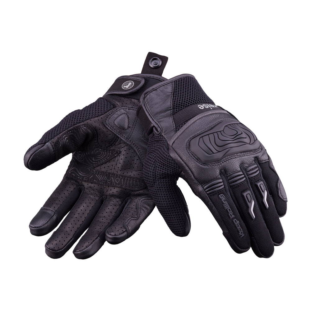 Austra - Urban Motorcycle Riding Gloves (Black) – ReiseMoto