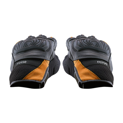 Austra - Urban Motorcycle Riding Gloves (Orange)