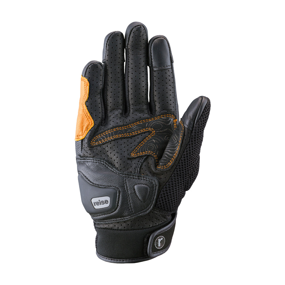 Austra - Urban Motorcycle Riding Gloves (Orange)