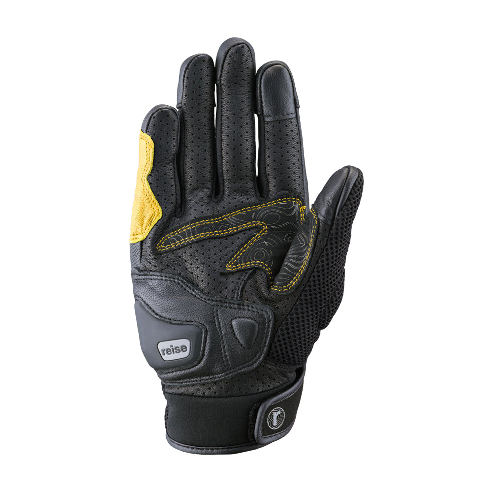 Austra - Urban Motorcycle Riding Gloves (Yellow)