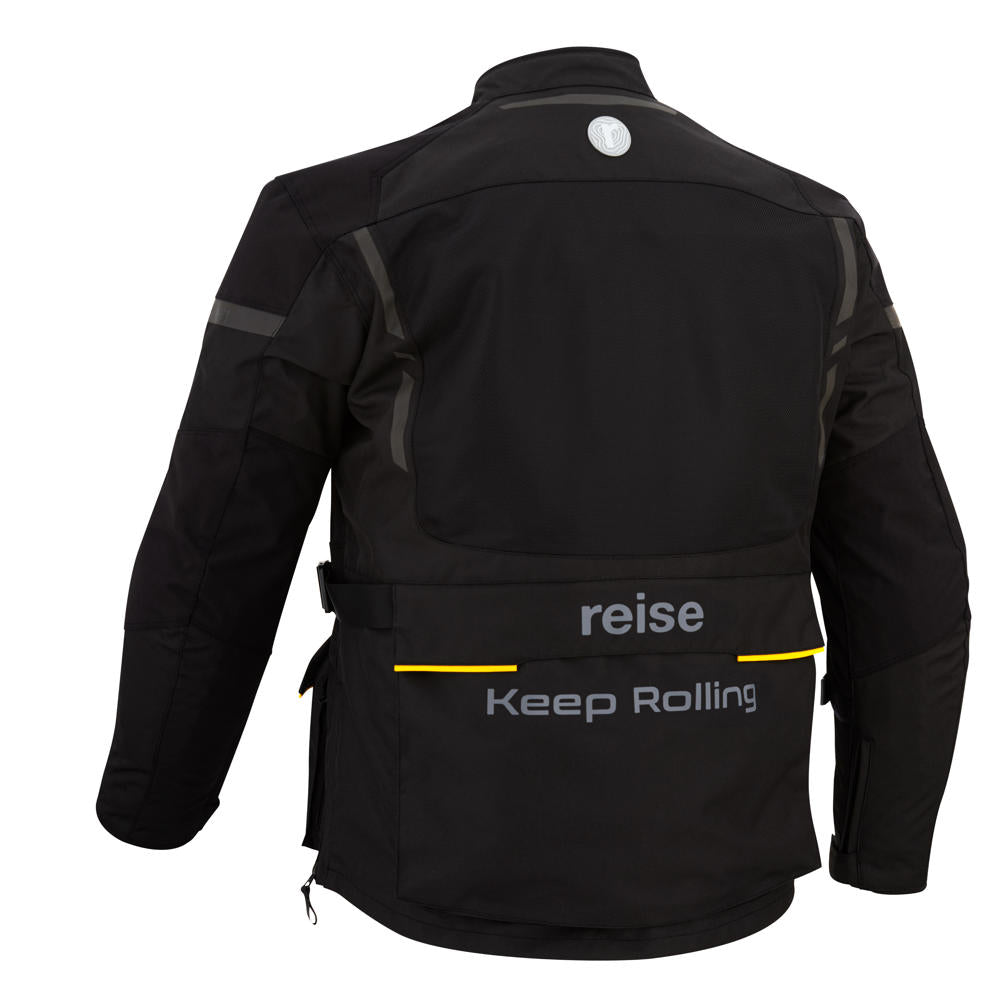 PineAir - Summer Adventure Touring Jacket (Black) – Reise Moto