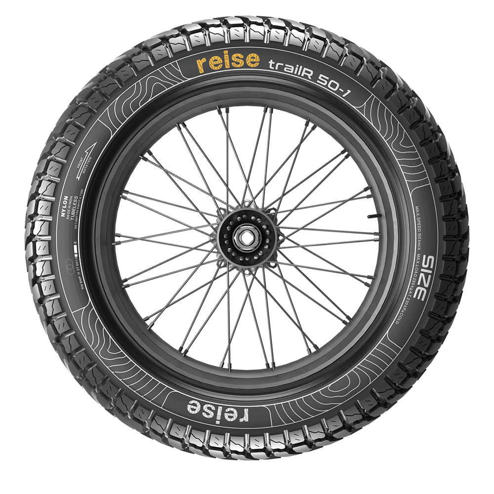 trailR 50-01  120/90-17 64S Rear Tube Tyre