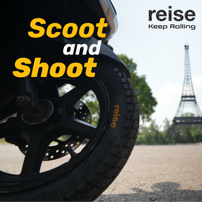 tripR 01  110/80-12 61L Front/Rear Tubeless Tyre