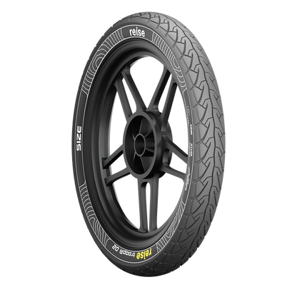 troopR 02  80/100-18 47P Front Tubeless Tyre