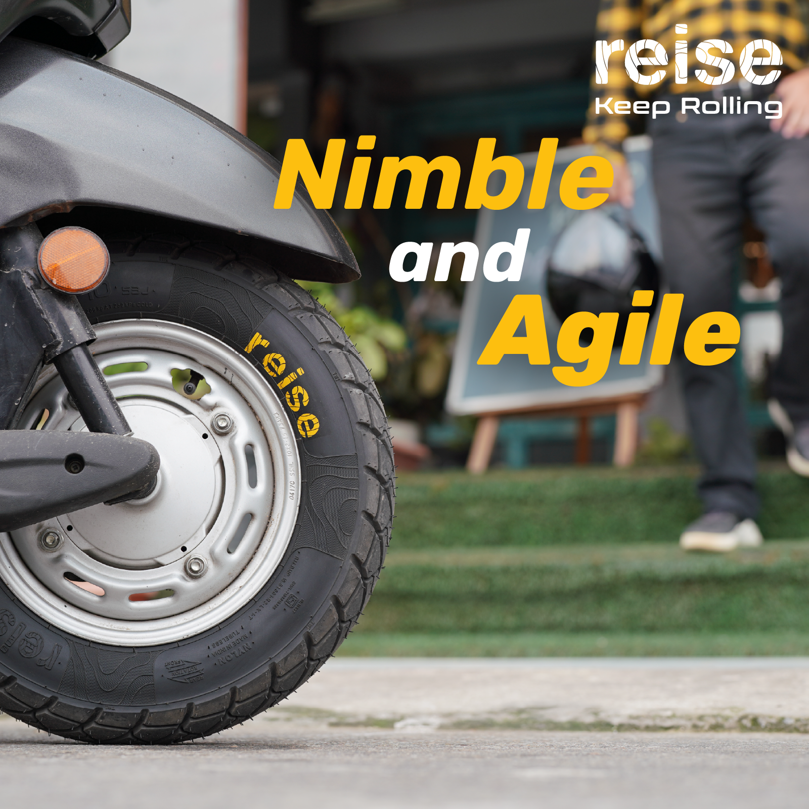 twistR 01  90/90-12 54J Front/Rear Tubeless Tyre