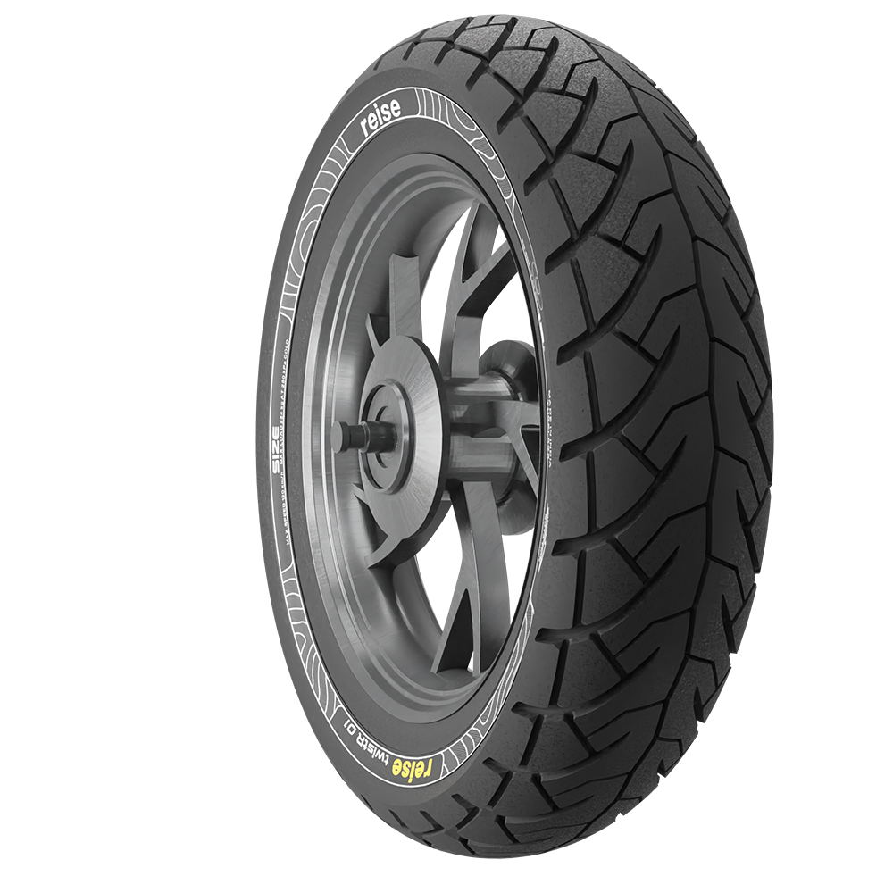 twistR 01  90/100-10 53J Front/Rear Tubeless Tyre