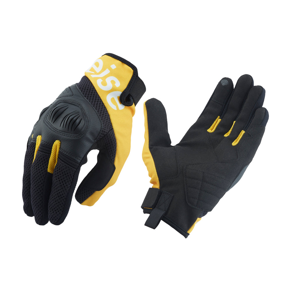 送料無料 日本 Gloves Nivo - ReiseMoto – Yellow Gloves