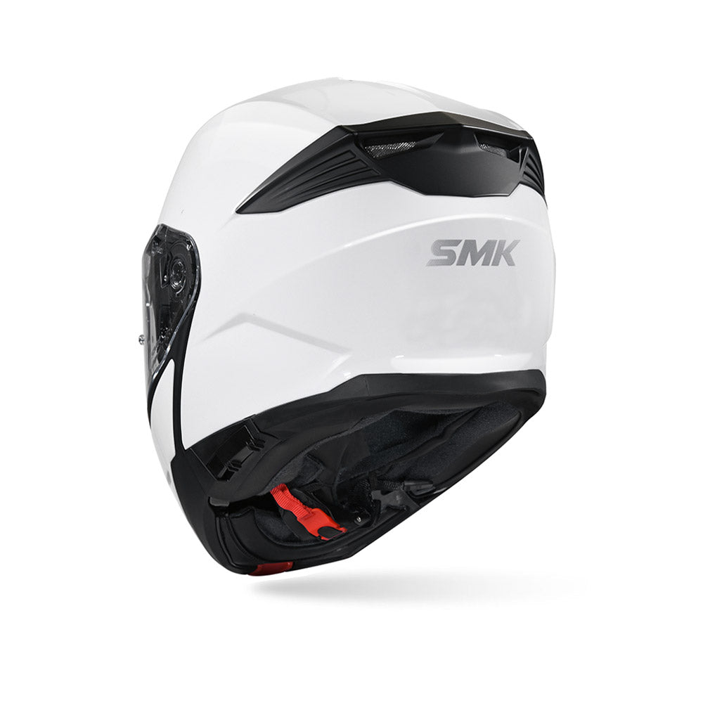 Gullwing Solid - Motorcycle Riding Helmet (Gloss White)