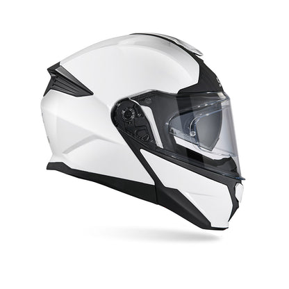 Gullwing Solid - Motorcycle Riding Helmet (Gloss White)