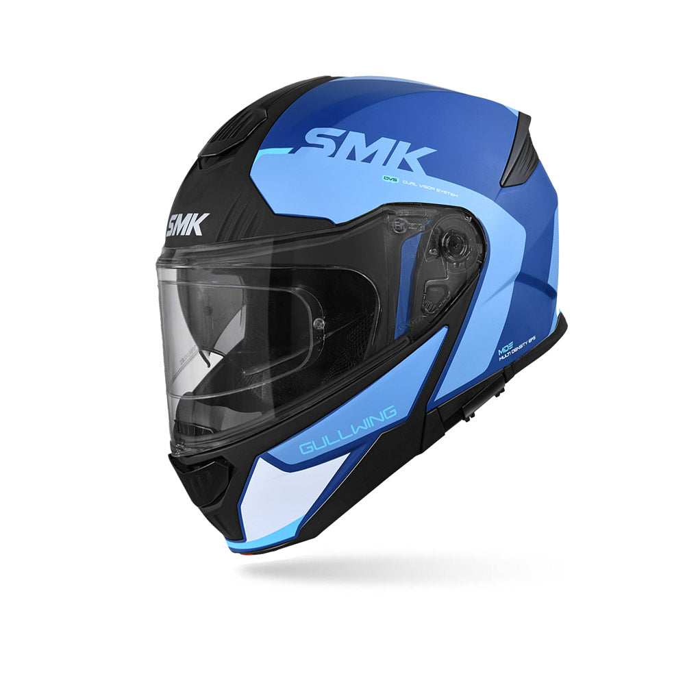 Gullwing Kresto - Motorcycle Riding Helmet (Matt Blue)