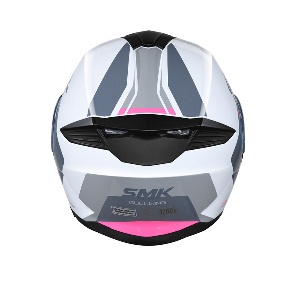Gullwing Kresto - Motorcycle Riding Helmet (Gloss White)