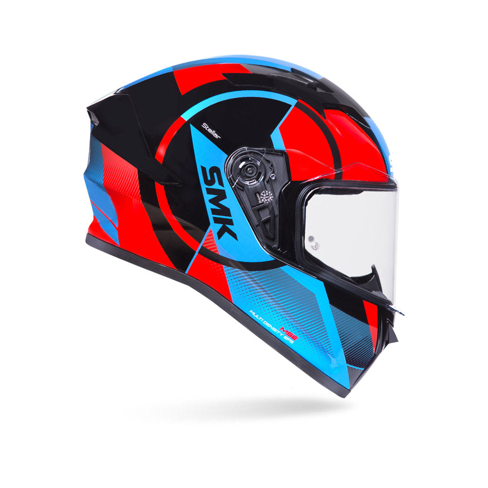 Stellar Faro GL236 - Motorcycle Riding Helmet (Gloss Black)