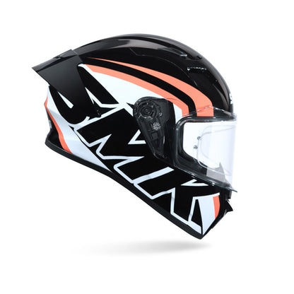 Stellar Stage MA217 - Motorcycle Riding Helmet (Matt Black)