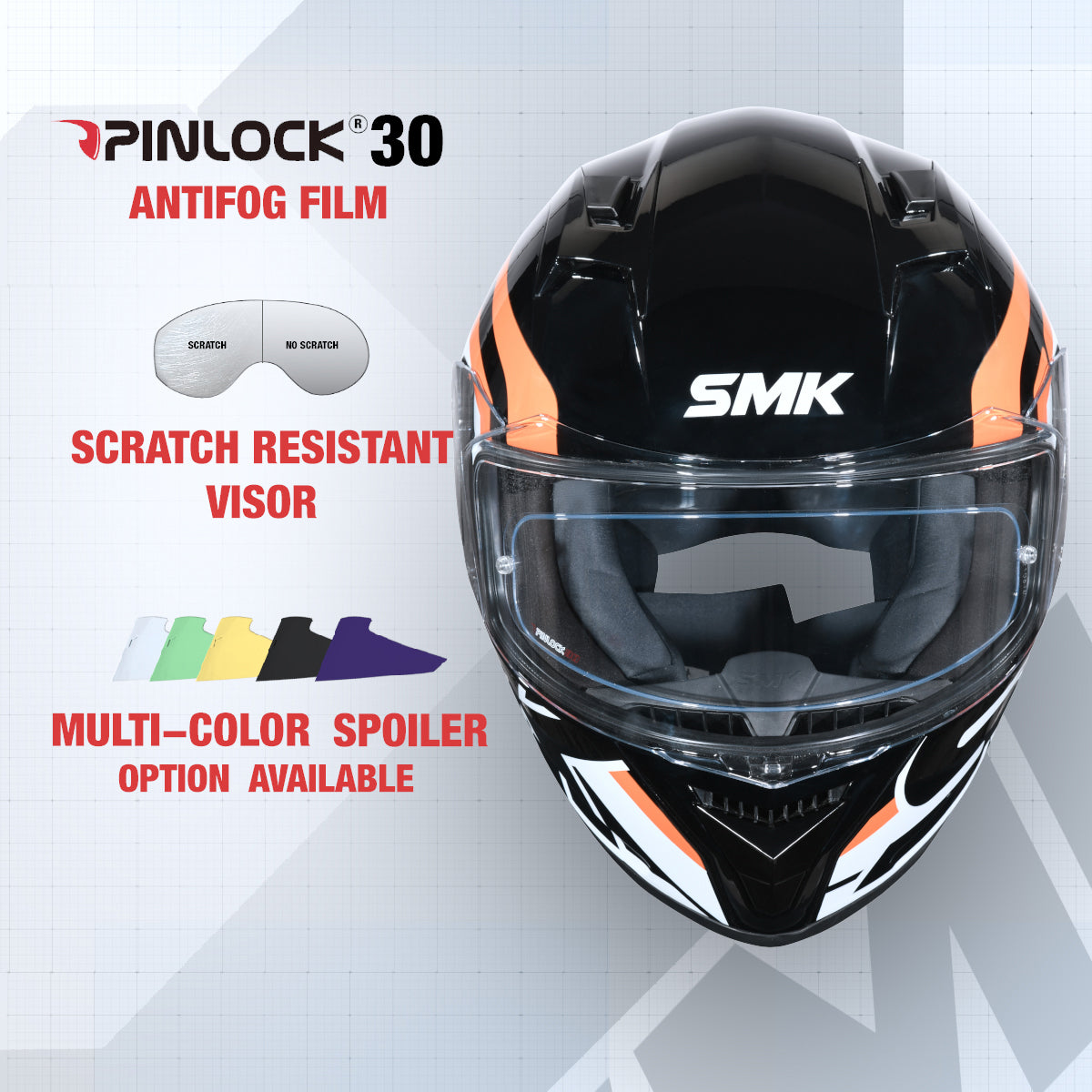 Stellar Stage MA217 - Motorcycle Riding Helmet (Matt Black)