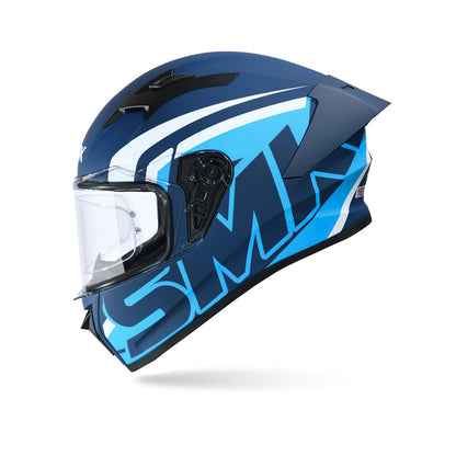 Stellar Stage - Motorcycle Riding Helmet (Matt Blue)