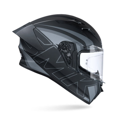 Stellar Stage MA262 - Motorcycle Riding Helmet (Matt Black)