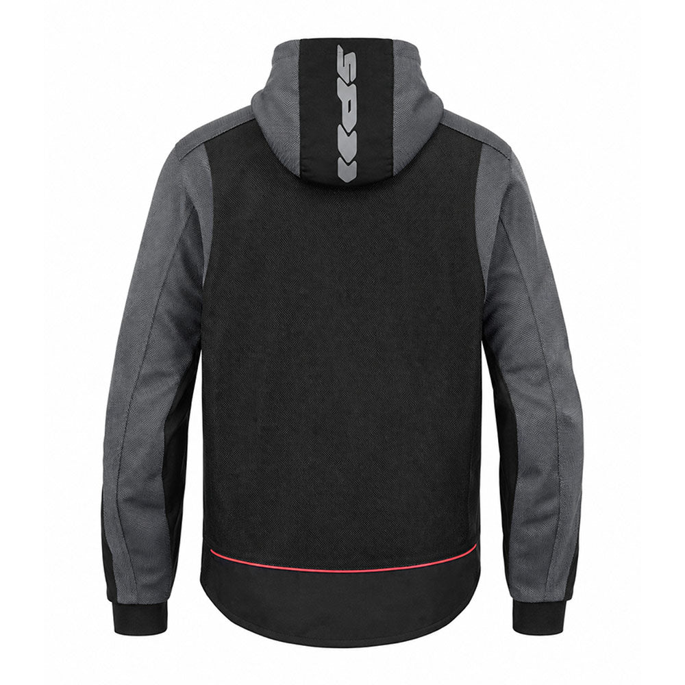 Hoodie Net - Ultra-Breathable Riding Jacket (Black/Grey)