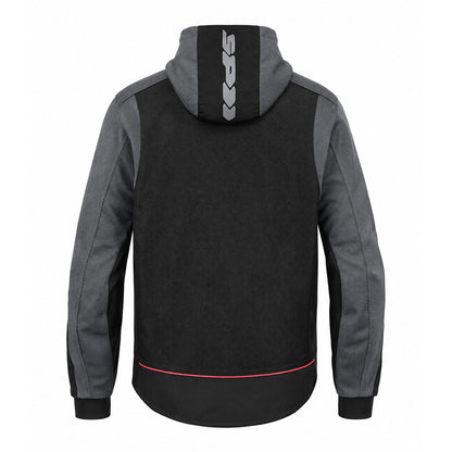 Hoodie Net - Ultra-Breathable Riding Jacket (Black/Grey)