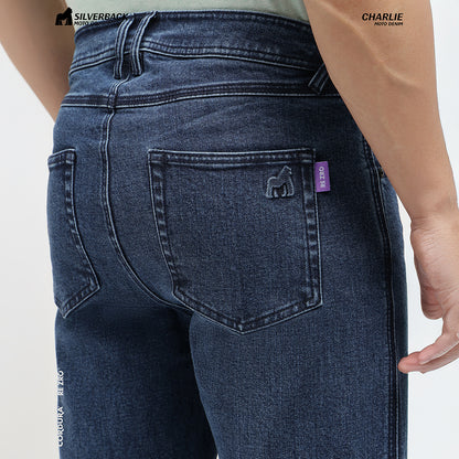 Silverback Charlie - Motorcycle Riding Jeans (Washed Blue)
