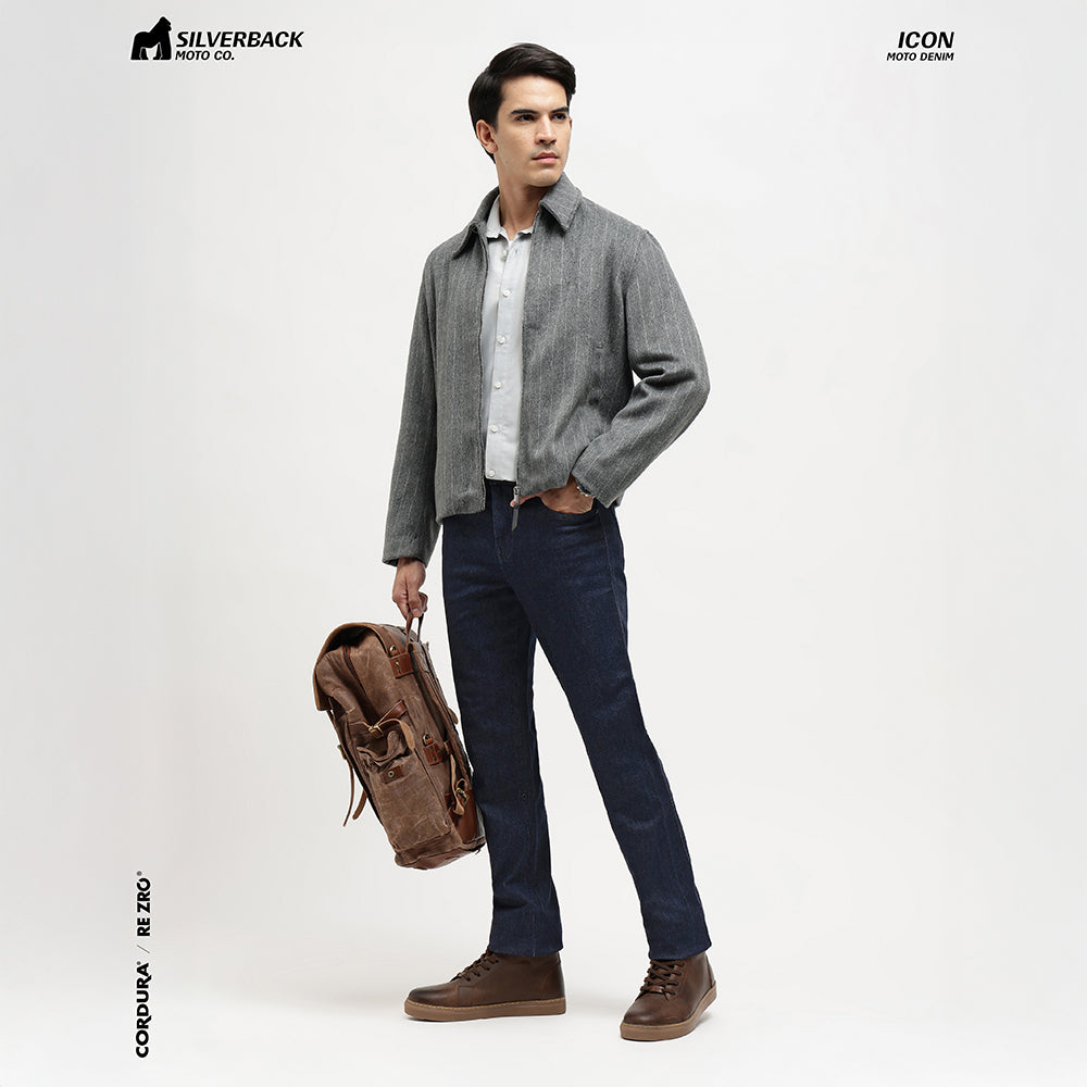 Silverback Icon - Motorcycle Riding Jeans (Dark Blue)