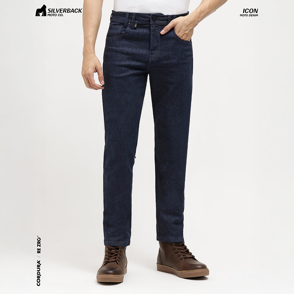 Silverback Icon - Motorcycle Riding Jeans (Dark Blue)
