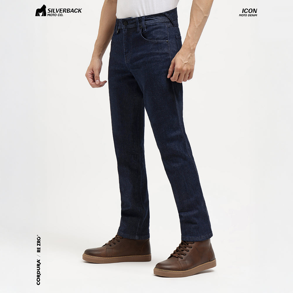 Silverback Icon - Motorcycle Riding Jeans (Dark Blue)