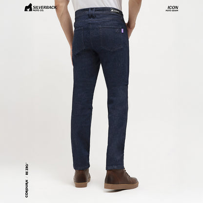 Silverback Icon - Motorcycle Riding Jeans (Dark Blue)