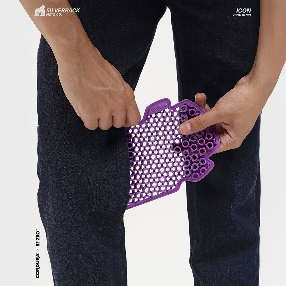 Silverback Icon - Motorcycle Riding Jeans (Dark Blue)