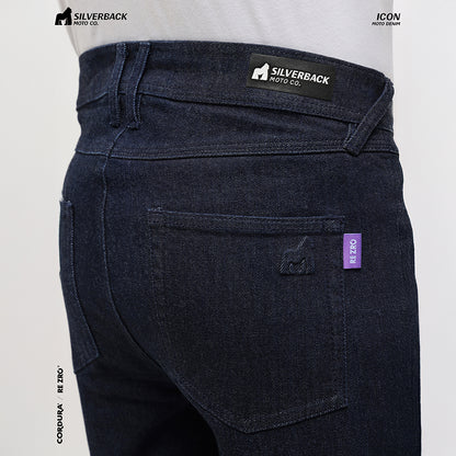 Silverback Icon - Motorcycle Riding Jeans (Dark Blue)