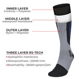Randy Sun – Waterproof Socks Knee High X-217 - Grey