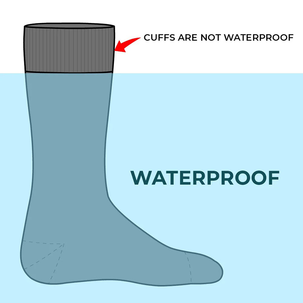 Randy Sun – Waterproof Socks Knee High X-217 - Grey