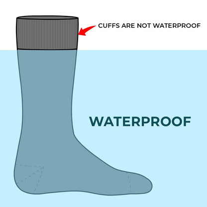 Randy Sun - Knee High Waterproof Socks (Grey)