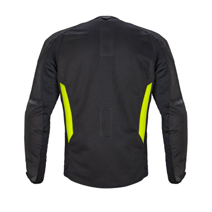 Super Net Jacket - Black Yellow