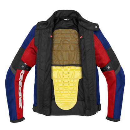 Tek Net - Summer Adventure Touring Jacket (Black/Blue/Red)