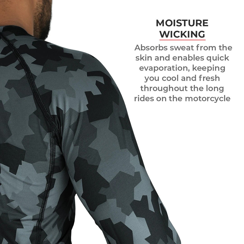 2nd Skin Base Layer Top - Star Print