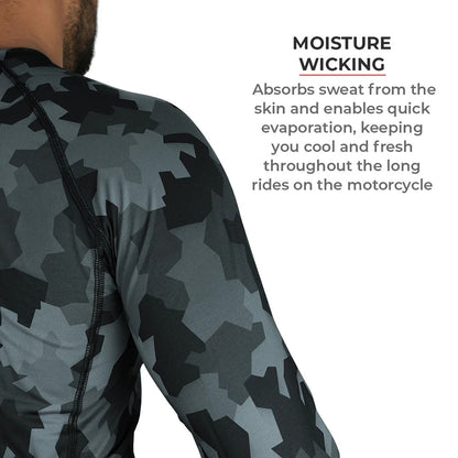 2nd Skin - Performance Base Layer Top (Star Print)