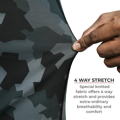 2nd Skin - Performance Base Layer Top (Star Print)