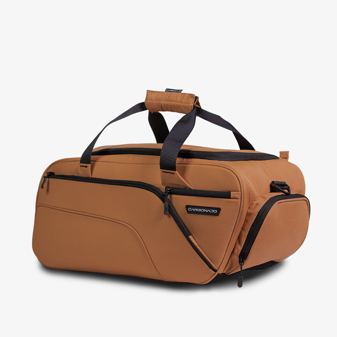 The Duffle - 50L - Utility Bag for Motorcyclists (Brown) – ReiseMoto