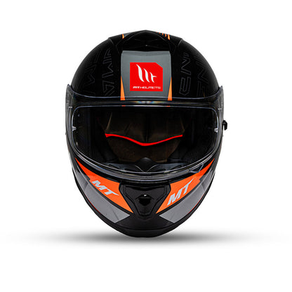 Thunder 3 Sv (Spoiler) Enigma B14 - Motorcycle Riding Helmet (Fluor/Gloss)