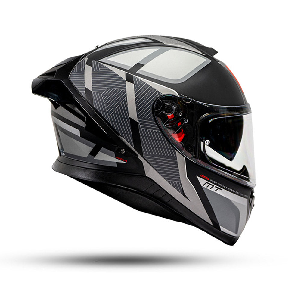 Thunder 3 Sv (Spoiler) Nova B1 - Motorcycle Riding Helmet + Visor (Matt)