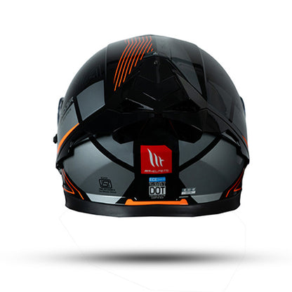Thunder 3 Sv (Spoiler) Enigma B14 - Motorcycle Riding Helmet (Fluor/Gloss)