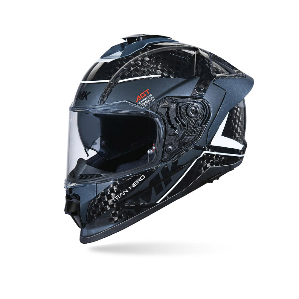Titan Carbon Nero - Motorcycle Riding Helmet