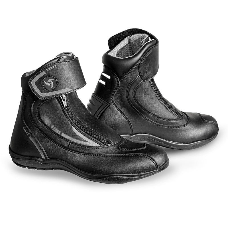 Tourer - Urban/Short Tour Motorcycle Riding Boots (Grey) – ReiseMoto