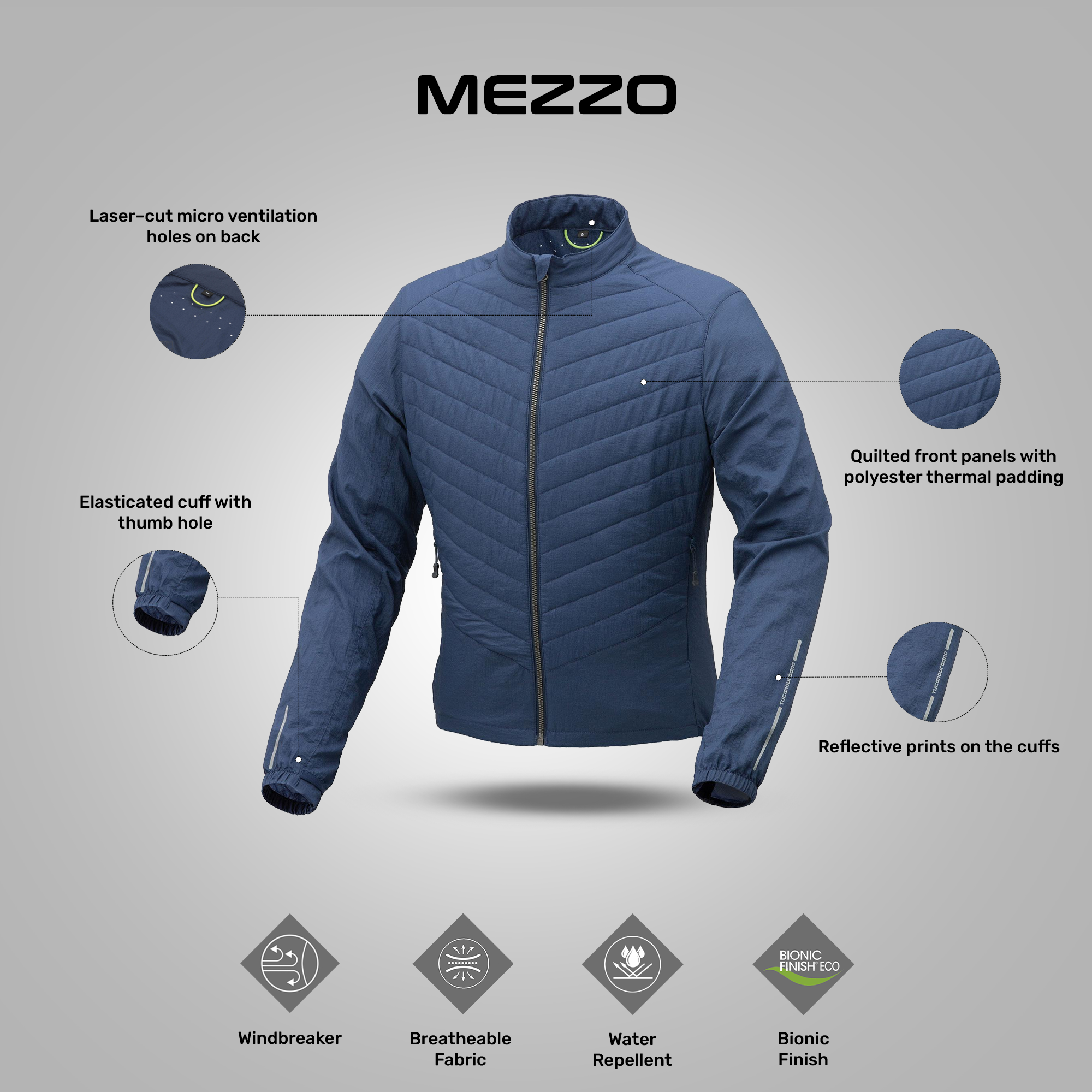 Mezzo Jacket - Dark Blue