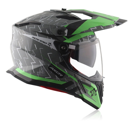 X-Cross Flash Dual Visor - Cool Grey Green